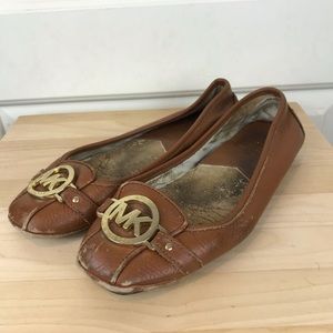 Michael Kors Flats with emblem.